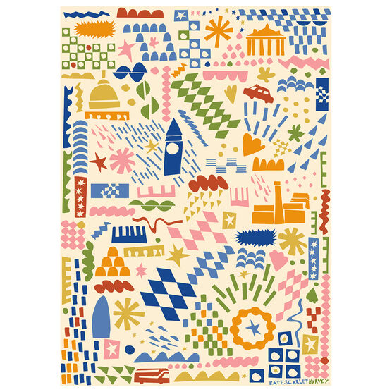 Kate Scarlet Harvey A Day Out In London poster